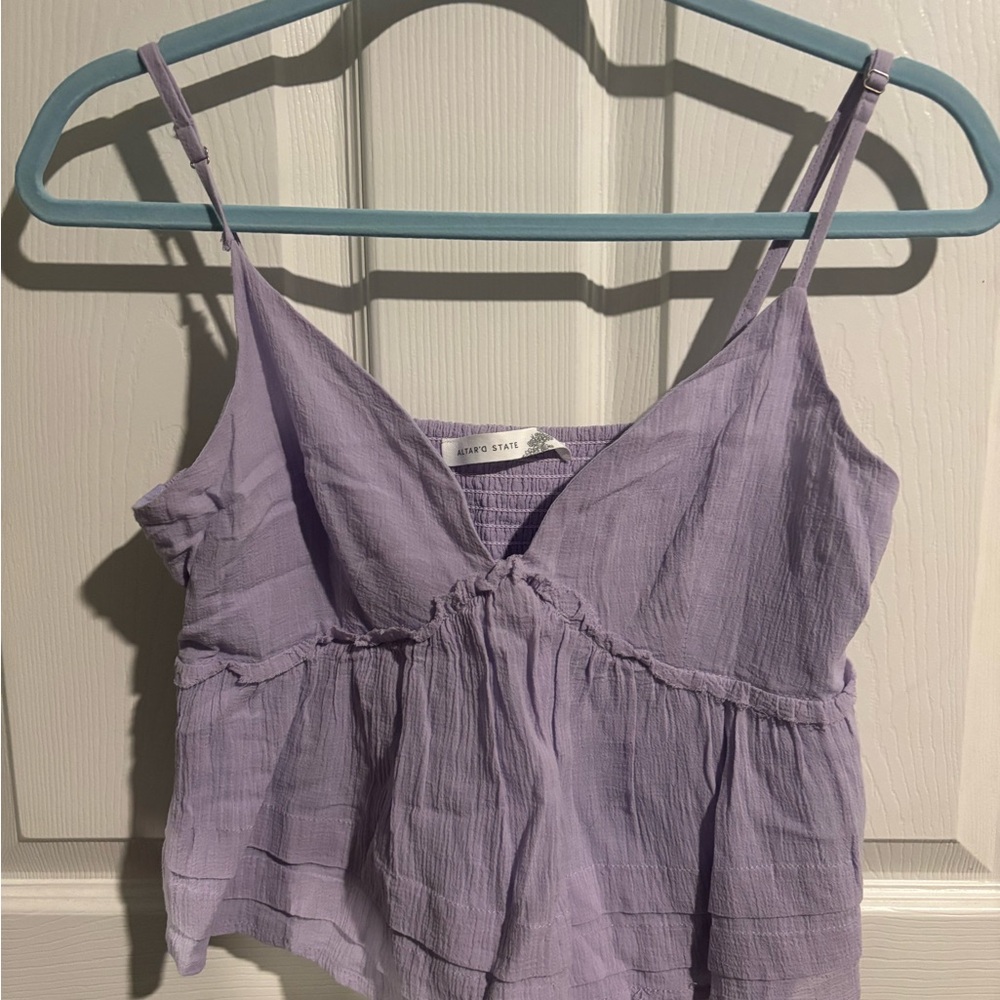 Altar'd State Lilac Camisole Top
